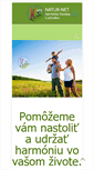 Mobile Screenshot of naturnet.sk