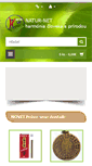 Mobile Screenshot of eshop.naturnet.sk