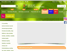 Tablet Screenshot of eshop.naturnet.sk